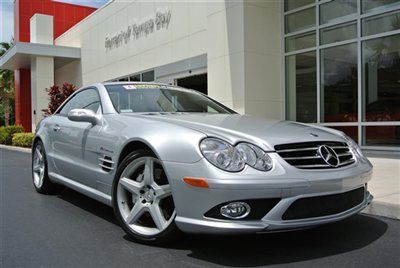 2007 mb sl55 amg - carbon package keyless navigation heated ventilated  9k miles