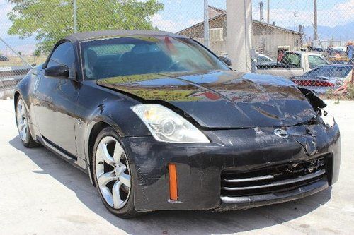 2006 nissan 350z roadster damaged salvage runs! sporty priced to sell wont last!