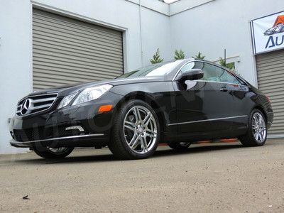 2010 mercedes e350 coupe p2 package 1-socal owner low miles perfect warranty