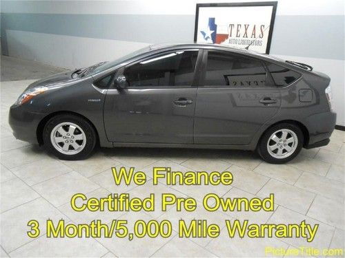 08 prius hybrid backup camera certified warranty we finance texas owned