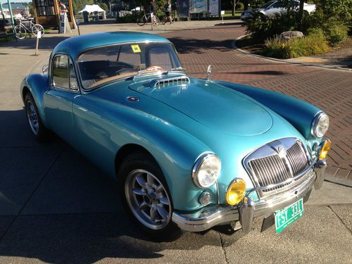 '57 mga coupe-stunning modified older resto-'72 mgb drivetrain/discs &amp; much more