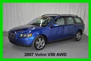 07 volvo v50 t5 awd 6 speed manual one owner no reserve