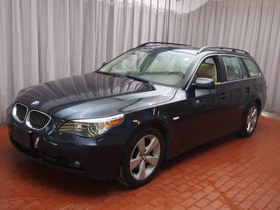 Clear carfax nav xenon pdc cold premium 530xi dealer inspected warranty auto awd