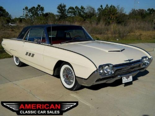 Show quality 63 tbird a/c ps pb picky buyer look close like new! no rust amazing