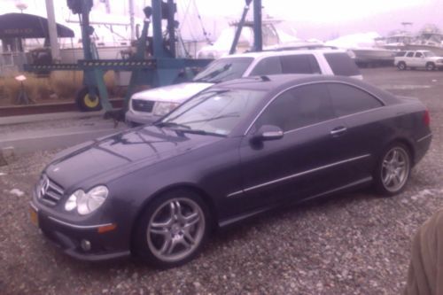 2008 mercedes-benz clk550  coupe 2-door 5.5l with amg trim package