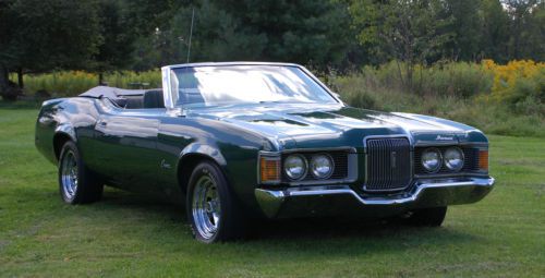 1971 cougar convertible