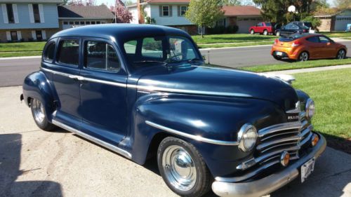 1948 plymouth special deluxe, hot rod, not a rat rod, lead sled, chrysler, ford.