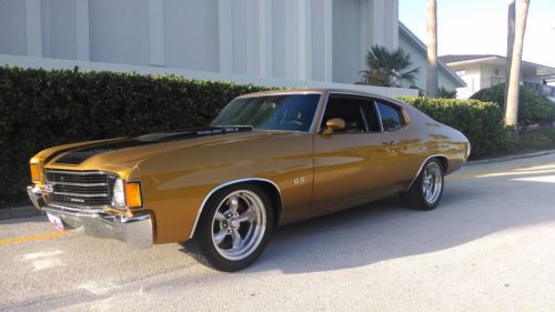 +++1972 chevrolet chevelle ss. ram jet zl1 all aluminum fuel injected 454!+++
