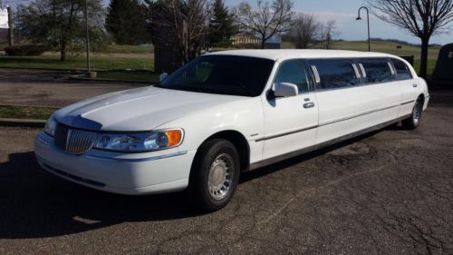 2000 lincoln limousine 120&#034; stretch by krystal! limo no reserve