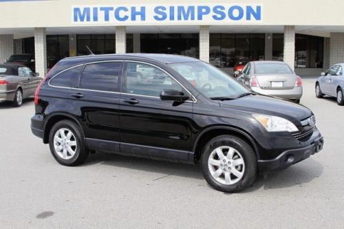 2009 honda cr-v ex-l 4wd leather heated seats low miles great carfax
