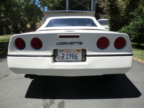 1986 corvette indianapolis pace car convertible, 46000 original miles