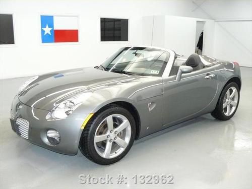 2007 pontiac solstice roadster 5-speed leather only 54k texas direct auto