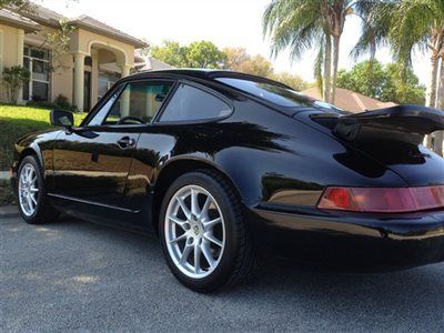 Porsche 911 carrera coupe 1991 tiptronic transmission leather cold a/c we trade