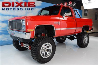 C-10-lifted-454-1500-gmc-truck-off road-70k invested-awesome-4x4-silverado-