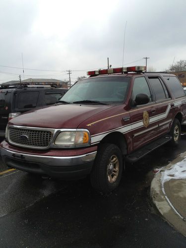 **2000 ford expedition fire emergency vehicle government official