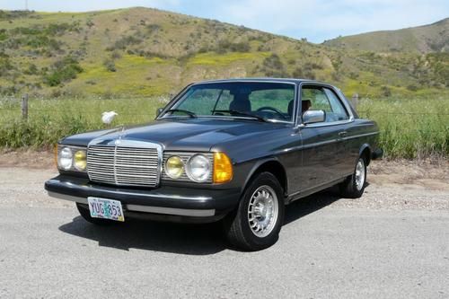 1985 mercedes benz 300 cd turbo diesel coupe