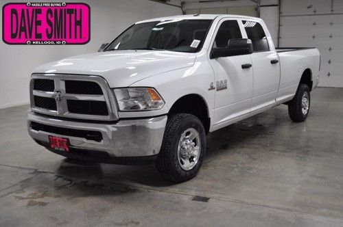 2013 new white dodge crew 4wd diesel manual chrome appearance grp cloth!!
