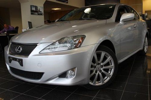 2008 lexus is 250 all wheel drive leather sunroof recent trade in
