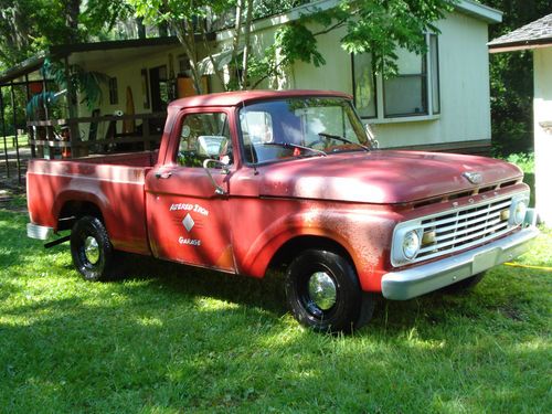 1963 ford f-100 hot rod shop truck pick up