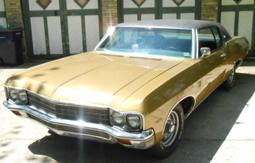 1970 chevrolet impala 2 door vinyl top