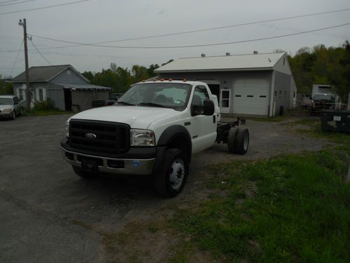2007 ford f-550 cab chassis 6.0 diesel bad blown engine auto power stroke needs