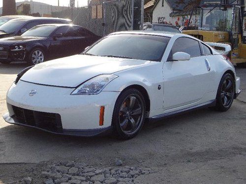 2008 nissan 350z nismo damadge repairable fixer good colling only 51k miles runs