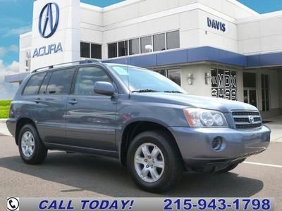 2002 181355 miles one owner awd all wheel drive 4x4 4wd auto v6 blue gray