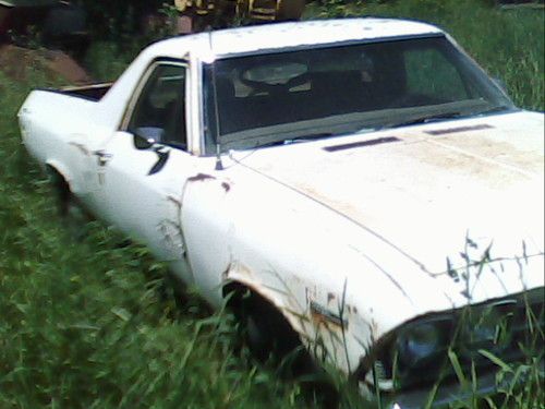 1969 elcamino restoration project car