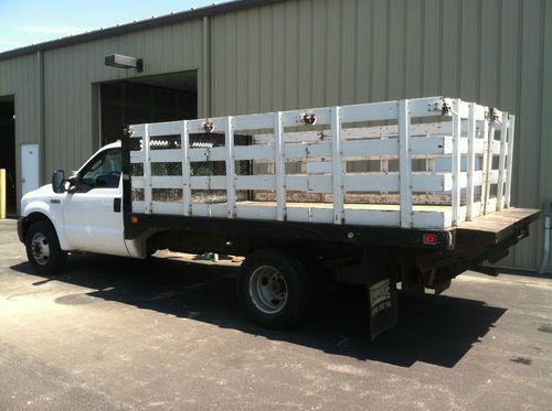 F350 stake truck with tailgate lift,