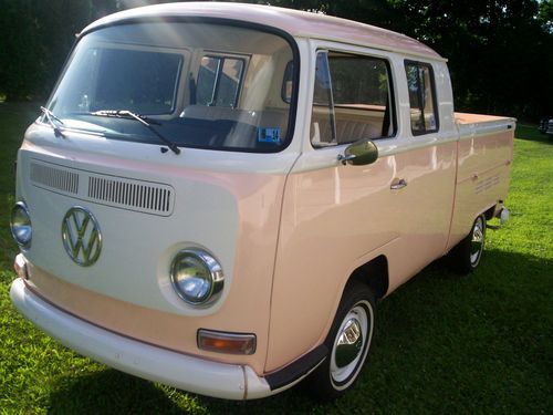 1968 volkswagen double cab pickup - super nice! - super rare! - must sell now!