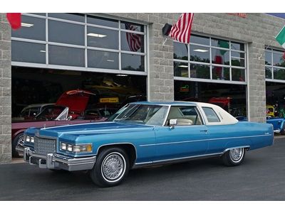 1976 cadillac coupe deville with 22 thousand original miles