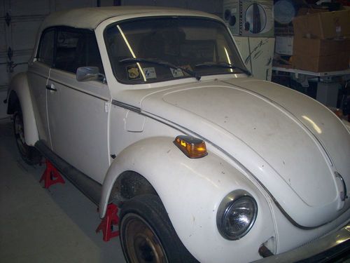 1974 volkswagen beetle convertible- karmann edition