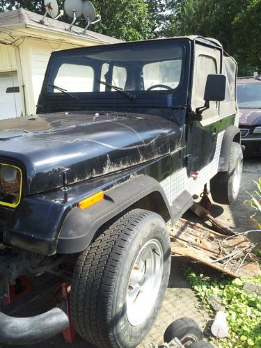 1992 jeep wrangler yj, parts jeep only, lot of great parts on it.