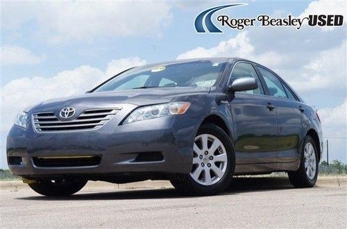 2008 toyota camry hybrid navigation sunroof leather bluetooth aux input abs