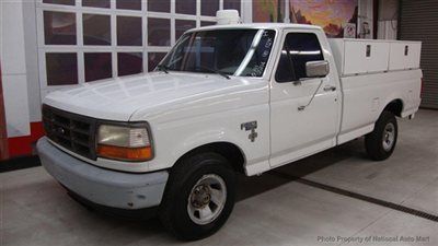 No reserve in az - 1995 ford f-150 xl work truck regular cab long bed lift gate