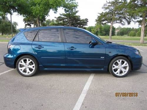 Mazda3  hatchback  2.3l   grand touring  phantom blue  manual