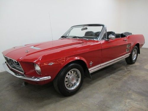 1967 ford mustang conv  289 v/8  g.t. clone 3day no reserve ...