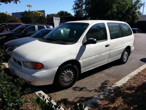 Ford windstar cargo van 43k runs great + unattached rear seat bench one owner
