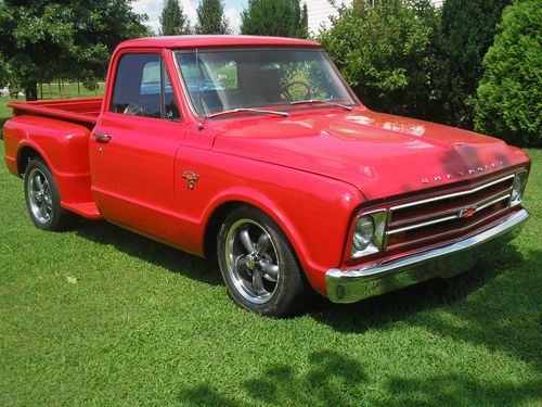 1967 chevrolet pickup restored 350 auto lowered