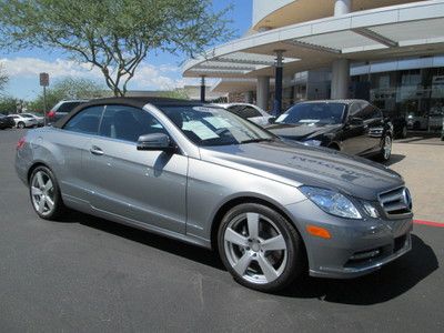 2013 silver automatic leather v6 miles:2k navigation convertible certified