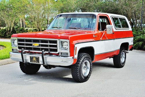 The best original 1979 chevrolet blazer 4x4 to be found 47,491 miles must see
