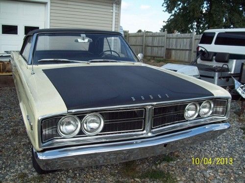 1966 dodge coronet 500 with 273 automatic convertible