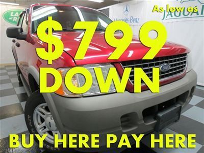2002(02) explorer we finance bad credit! buy here pay here low down $799