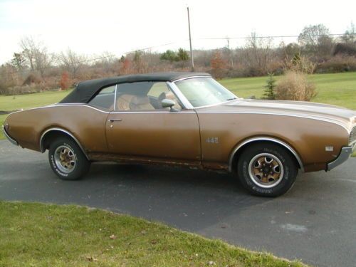 1969 oldsmobile 442 convertible #&#039;s matching