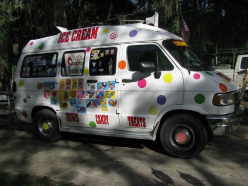 1996 dodge ram ice cream truck/van