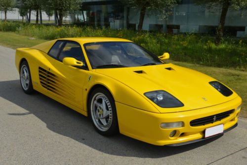 Stunning ferrari f512m in giallo modena -- very rare and unique car!