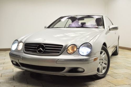 2002 mercedes-benz cl500 coupe low miles clean carfax