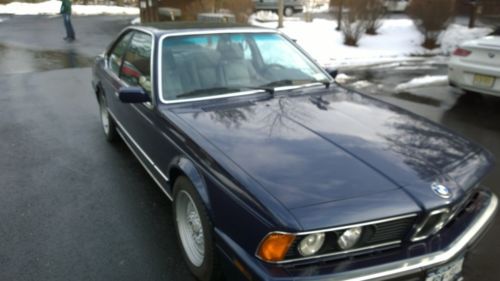 Bmw m6 1988 one owner
