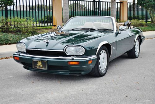 Well mantained stunning 1996 jaguar xjs convertible being sold at no reserve wow