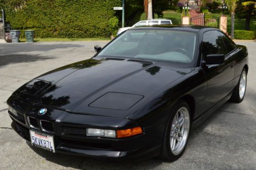 1993 bmw 850ci base coupe 2-door 5.0l 6 speed manual